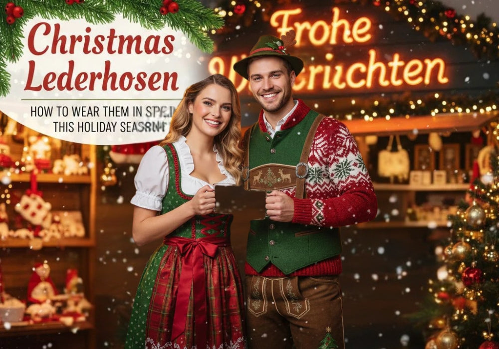 Christmas Lederhosen Style Guide | Holiday Dirndl & Outfit Tips eDirndl Christmas Lederhosen Style Guide | Holiday Dirndl & Outfit Tips eDirndl