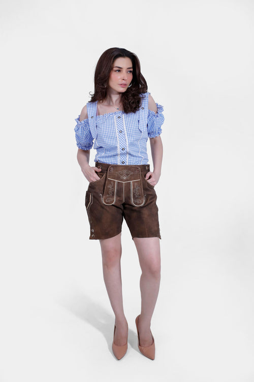 chinese dress ladies Amazon.com: Women's Original Lederhosen - German Oktoberfest Costumes main image 0