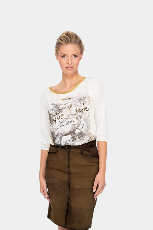 Stefanie Lederhosen Skirt