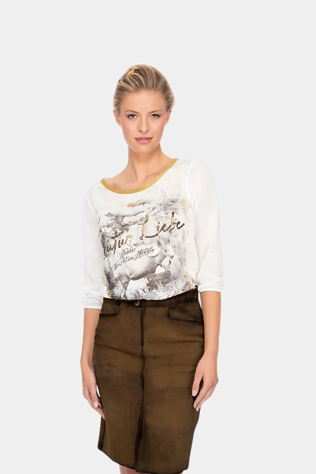 Stefanie Lederhosen Skirt