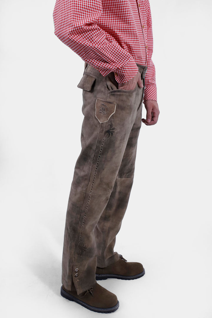 long lederhosen pants